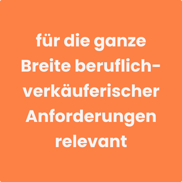 USP ganze Breite beruflich-verkäuferischer Anforderungen